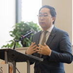 Senator Andy Kim speaks at the NJ Roadmaps Symposium